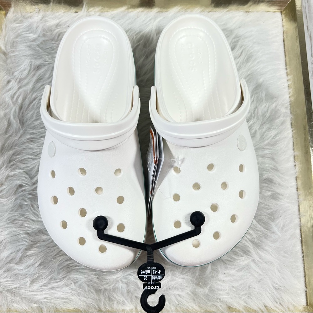 NEW CROCS Crockband Platform Clogs Shoes - Picture 2 of 10